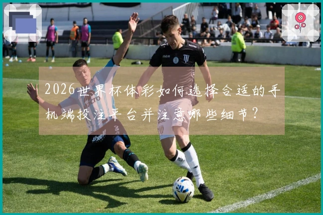 2026世界杯体彩如何选择合适的手机端投注平台并注意哪些细节？